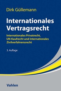 Vorderes Coverbild Internationales Vertragsrecht