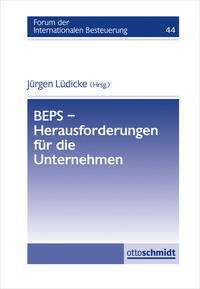 Vorderes Coverbild BEPS - Herausforderungen für die Unternehmen