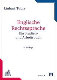 Vorderes Coverbild Englische Rechtssprache