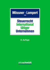 Vorderes Coverbild Steuerrecht international tätiger Unternehmen