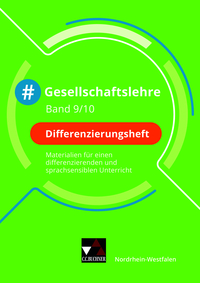 Vorderes Coverbild #Gesellschaftslehre – Nordrhein-Westfalen / #Gesellschaftslehre NRW Differenzierungsheft 9/10
