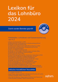 Vorderes Coverbild Lexikon für das Lohnbüro 2024