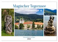 Vorderes Coverbild Magischer Tegernsee (Wandkalender 2026 DIN A2 quer), CALVENDO Monatskalender