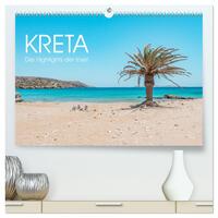 Vorderes Coverbild Kreta - Die Highlights der Insel (hochwertiger Premium Wandkalender 2025 DIN A2 quer), Kunstdruck in Hochglanz