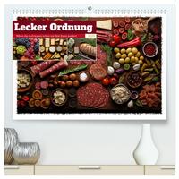 Vorderes Coverbild Lecker Ordnung (hochwertiger Premium Wandkalender 2025 DIN A2 quer), Kunstdruck in Hochglanz