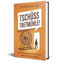 Vorderes Coverbild Tschüss Tretmühle