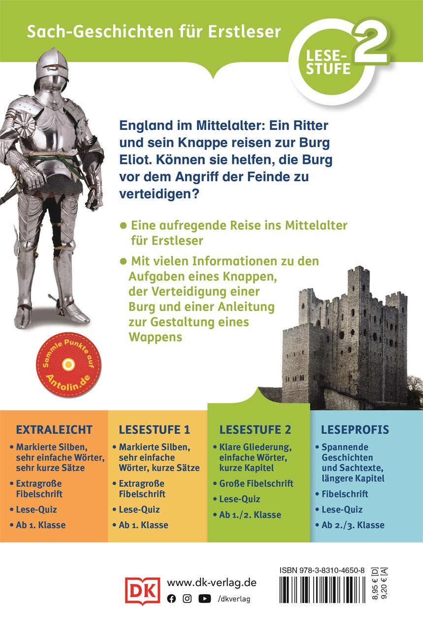 Rückseitencover SUPERLESER! Kampf um Burg Eliot