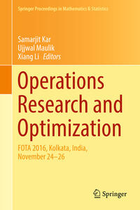 Vorderes Coverbild Operations Research and Optimization