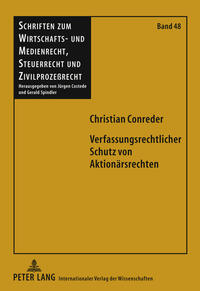 Vorderes Coverbild Verfassungsrechtlicher Schutz von Aktionärsrechten