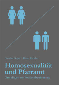Vorderes Coverbild Homosexualität und Pfarramt