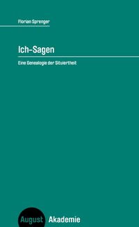 Vorderes Coverbild Ich-Sagen