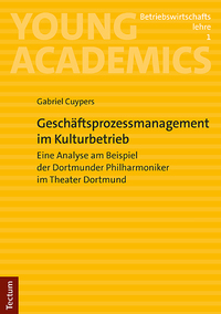 Vorderes Coverbild Geschäftsprozessmanagement im Kulturbetrieb