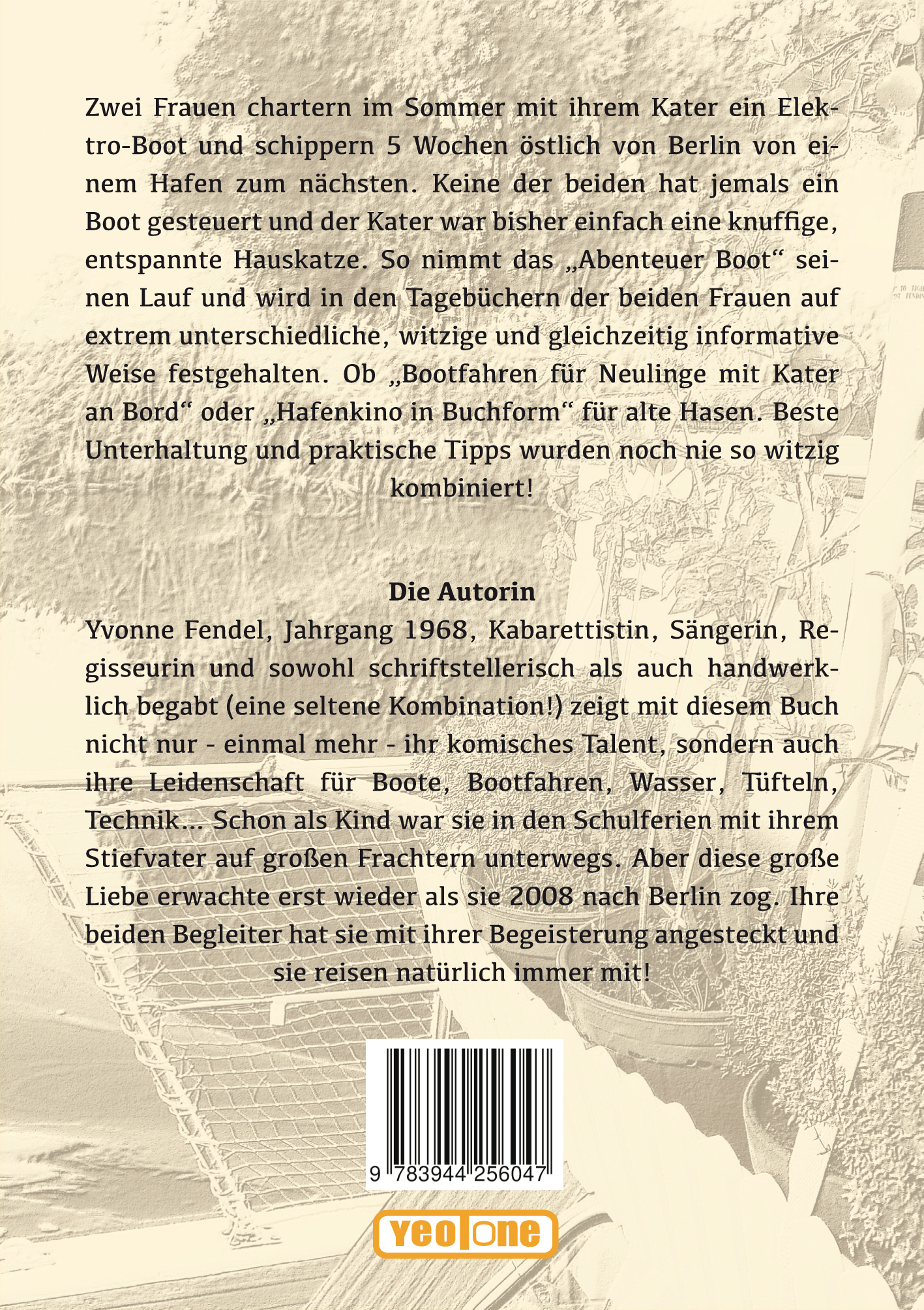 Rückseitencover 1 Kater 2 Frauen 1 Boot