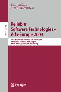 Vorderes Coverbild Reliable Software Technologies - Ada-Europe 2009