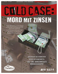 Vorderes Coverbild ThinkFun ColdCase: Mord mit Zinsen - Kombinationsspiel ab 14 Jahre
