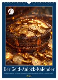 Vorderes Coverbild Der Geld-Anlock-Kalender (Wandkalender 2025 DIN A3 hoch), CALVENDO Monatskalender