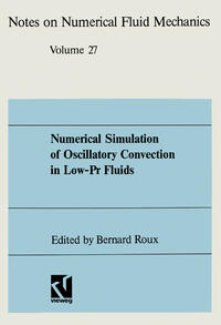 Vorderes Coverbild Numerical Simulation of Oscillatory Convection in Low-Pr Fluids