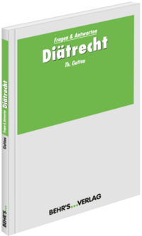 Vorderes Coverbild Diätrecht