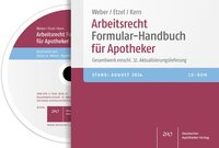 Vorderes Coverbild Arbeitsrecht Formular-Handbuch für Apotheker