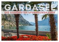 Vorderes Coverbild GARDASEE Die schönsten Uferpromenaden (Wandkalender 2025 DIN A2 quer), CALVENDO Monatskalender