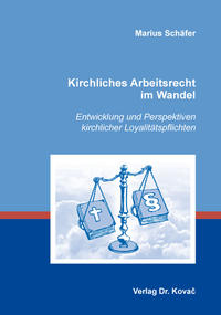 Vorderes Coverbild Kirchliches Arbeitsrecht im Wandel