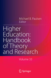 Vorderes Coverbild Higher Education: Handbook of Theory and Research
