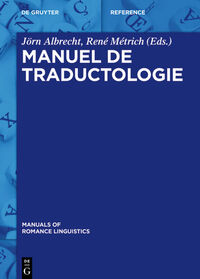Vorderes Coverbild Manuel de traductologie