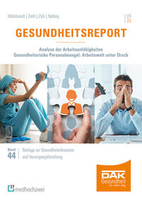 Vorderes Coverbild Gesundheitsreport 2023