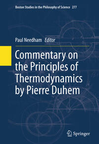 Vorderes Coverbild Commentary on the Principles of Thermodynamics by Pierre Duhem
