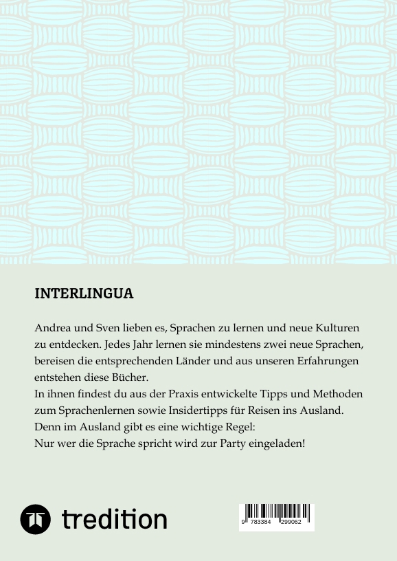 Rückseitencover Sprachen lernen mit Kurzgeschichten