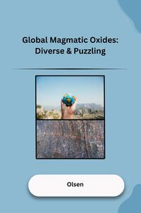 Vorderes Coverbild Global Magmatic Oxides: Diverse & Puzzling