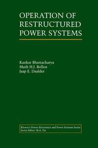 Vorderes Coverbild Operation of Restructured Power Systems