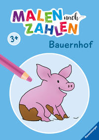 Vorderes Coverbild Malen nach Zahlen - Bauernhof