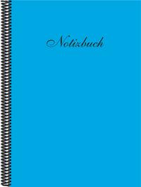 Vorderes Coverbild Notizbuch DINA 4