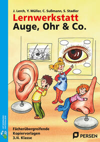 Vorderes Coverbild Lernwerkstatt Auge, Ohr & Co.