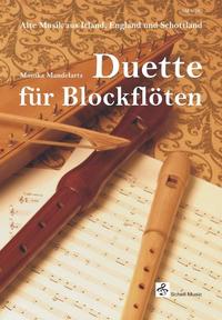 Vorderes Coverbild Duette für Blockflöten