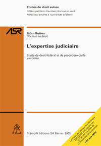 Vorderes Coverbild L'expertise judiciaire