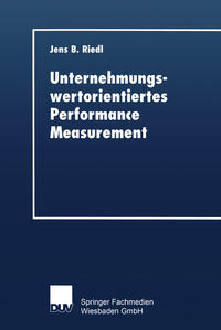 Vorderes Coverbild Unternehmungswertorientiertes Performance Measurement