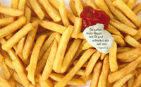Vorderes Coverbild Vesperbrettchen / Frühstücksbrettchen Pommes