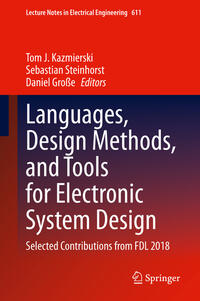 Vorderes Coverbild Languages, Design Methods, and Tools for Electronic System Design