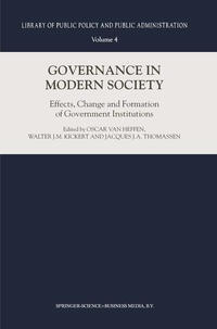 Vorderes Coverbild Governance in Modern Society