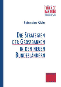 Vorderes Coverbild Strategien der Großbanken in den neuen Bundesländern