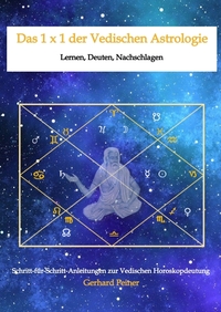 Vorderes Coverbild Das 1 x 1 der Vedischen Astrologie