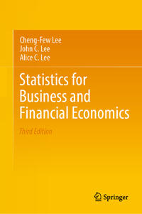 Vorderes Coverbild Statistics for Business and Financial Economics