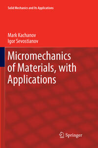 Vorderes Coverbild Micromechanics of Materials, with Applications