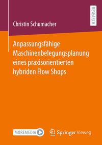 Vorderes Coverbild Anpassungsfähige Maschinenbelegungsplanung eines praxisorientierten hybriden Flow Shops
