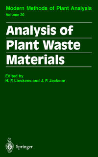 Vorderes Coverbild Analysis of Plant Waste Materials