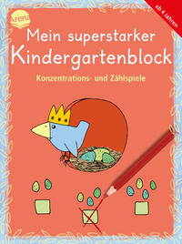 Vorderes Coverbild Mein superstarker Kindergartenblock. Konzentrations- und Zählspiele