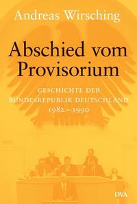 Vorderes Coverbild Abschied vom Provisorium