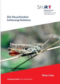 Vorderes Coverbild Rote Liste Die Heuschrecken Schleswig-Holsteins